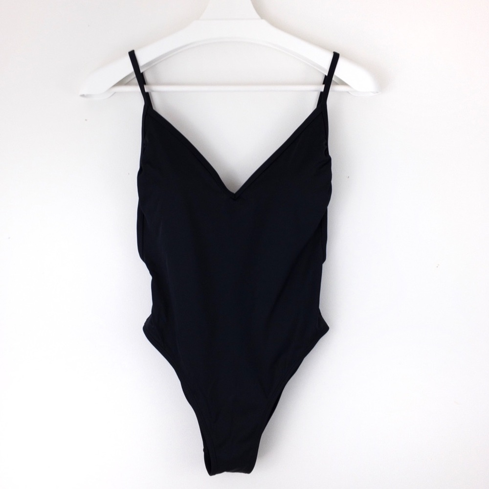 L. A. Hearts • Black One Piece Swimsuit - Picture 3 of 8
